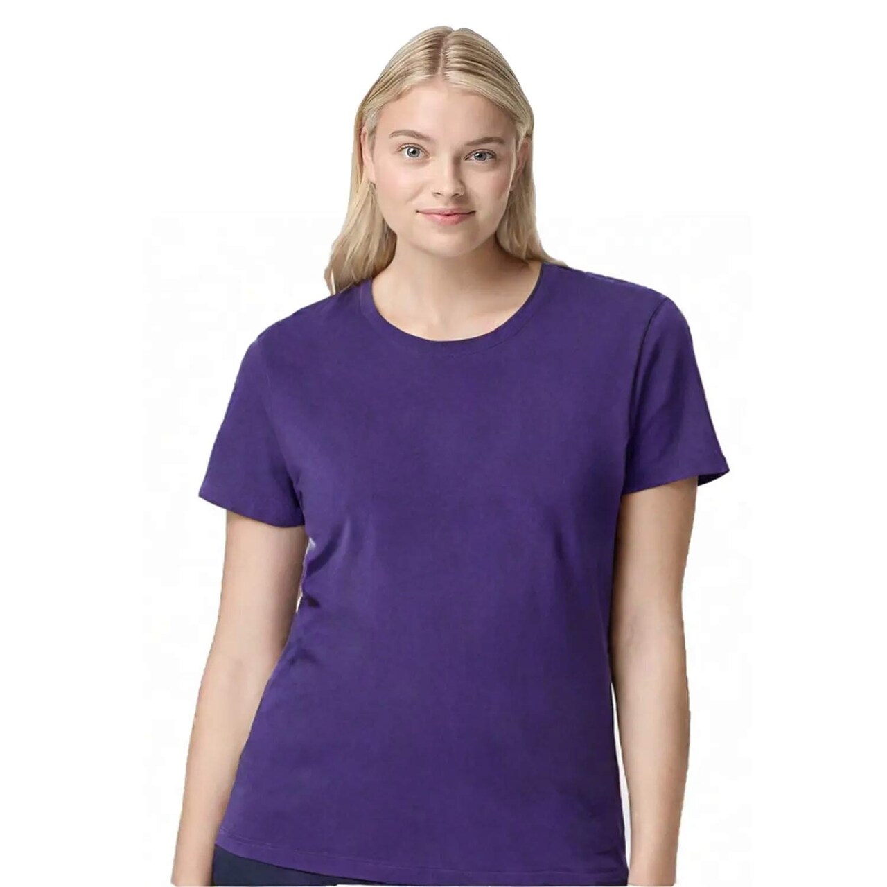 Gildan® Heavy Cotton Women’s Crewneck Short Sleeve T-Shirt for Promotional & Everyday Blank Tee
